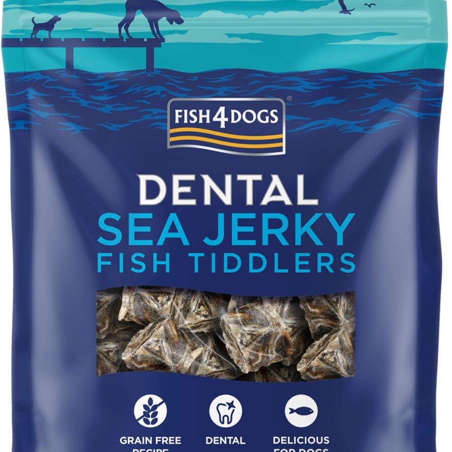 Fish4Dogs Dental Treats, Sea Jerky Tiddlers