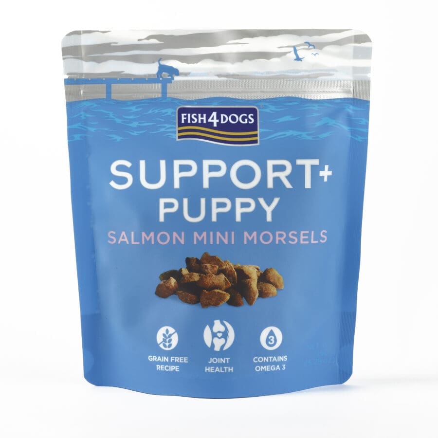 Fish4Dogs Puppy Training Treats, Salmon Mini Morsels