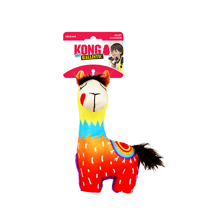 Kong Ballistic Vibez Llama (Assorted Colours)