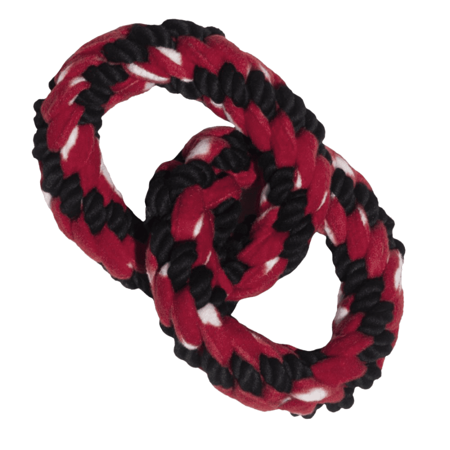 Kong Signature Rope Double Ring Tug