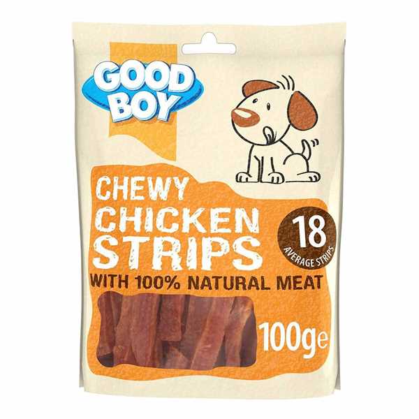 Good Boy Chicken Strips 100g - 350g
