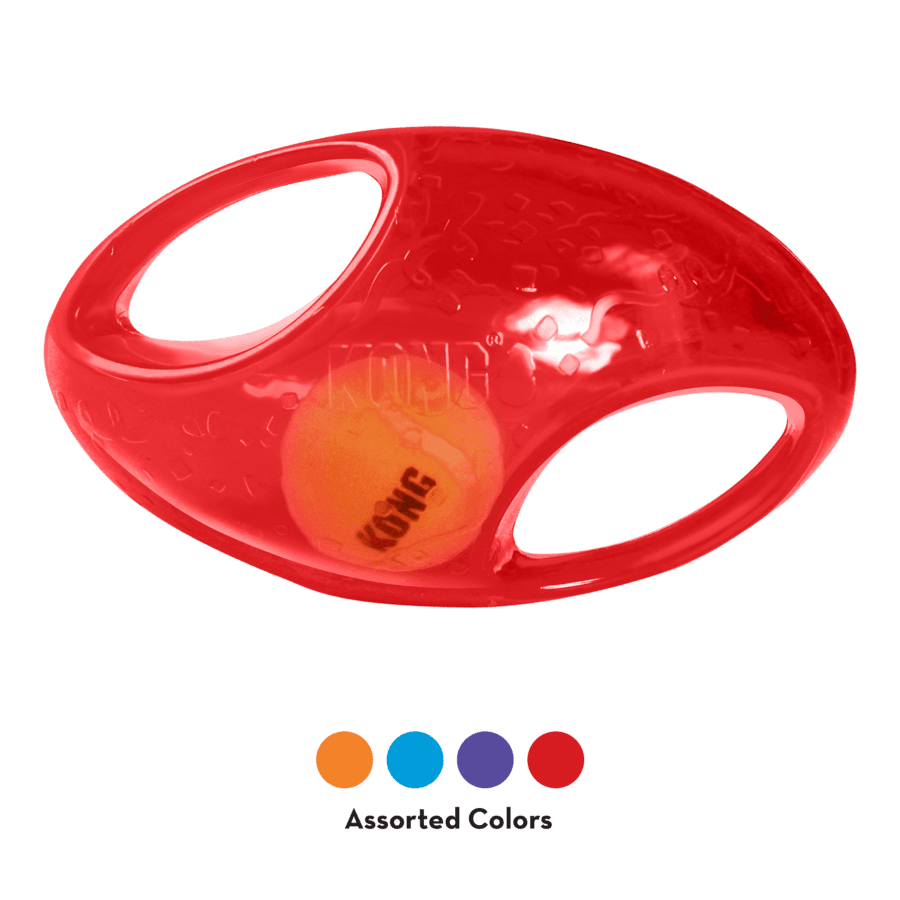 Kong Jumbler Football (M/L & L/XL)(Assorted Colours)