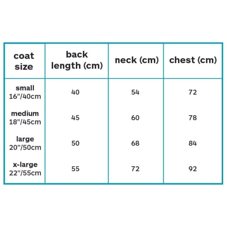 All Weather Dog Coat (Various Sizes) - Image 9