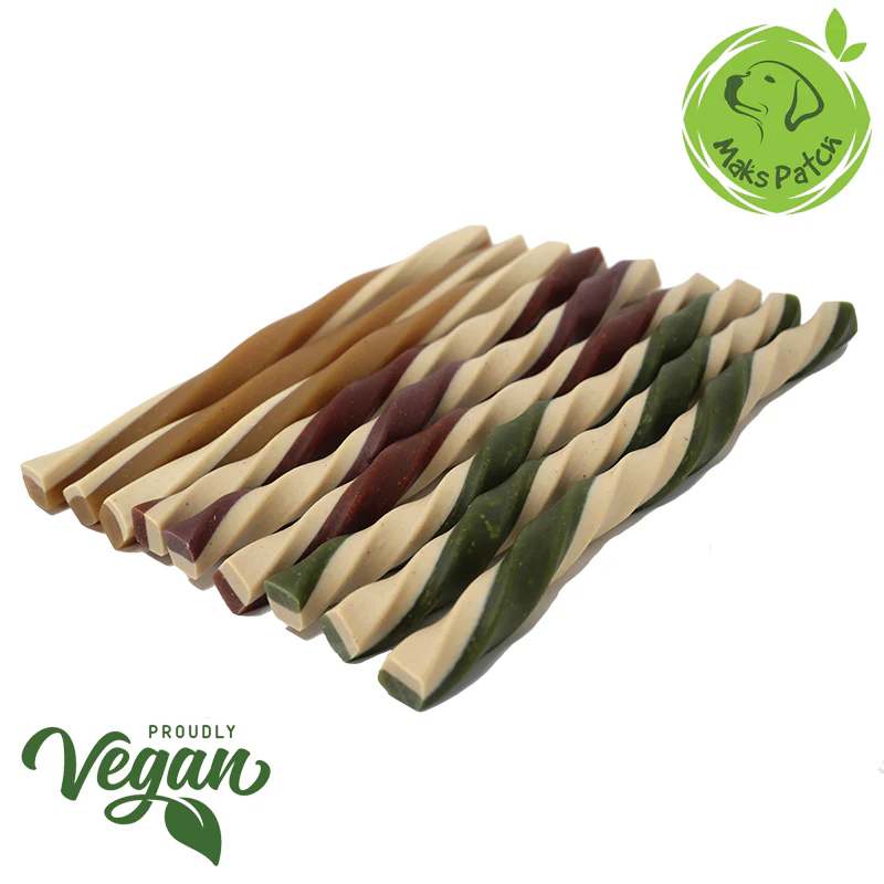 Vegan Dog Treats Maks Fruit & Veg Straws