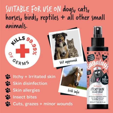 Bugalugs-Antiseptic-Itchy-Skin-Spray-Suitable-for-use-on-all-pets Bugalugs-Antiseptic-Itchy-Skin-Spray-Suitable-for-use-on-all-pets
