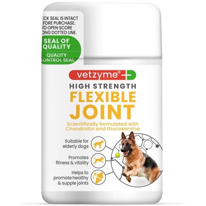 Vetzyme High Strength Flexible Joint Tablets (30tab or 90tab)