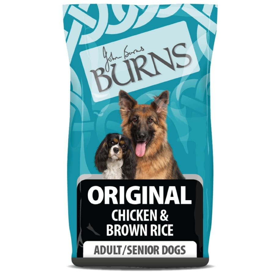 Burns Original Chicken & Rice Dry Dog Food 2kg 6kg 12kg