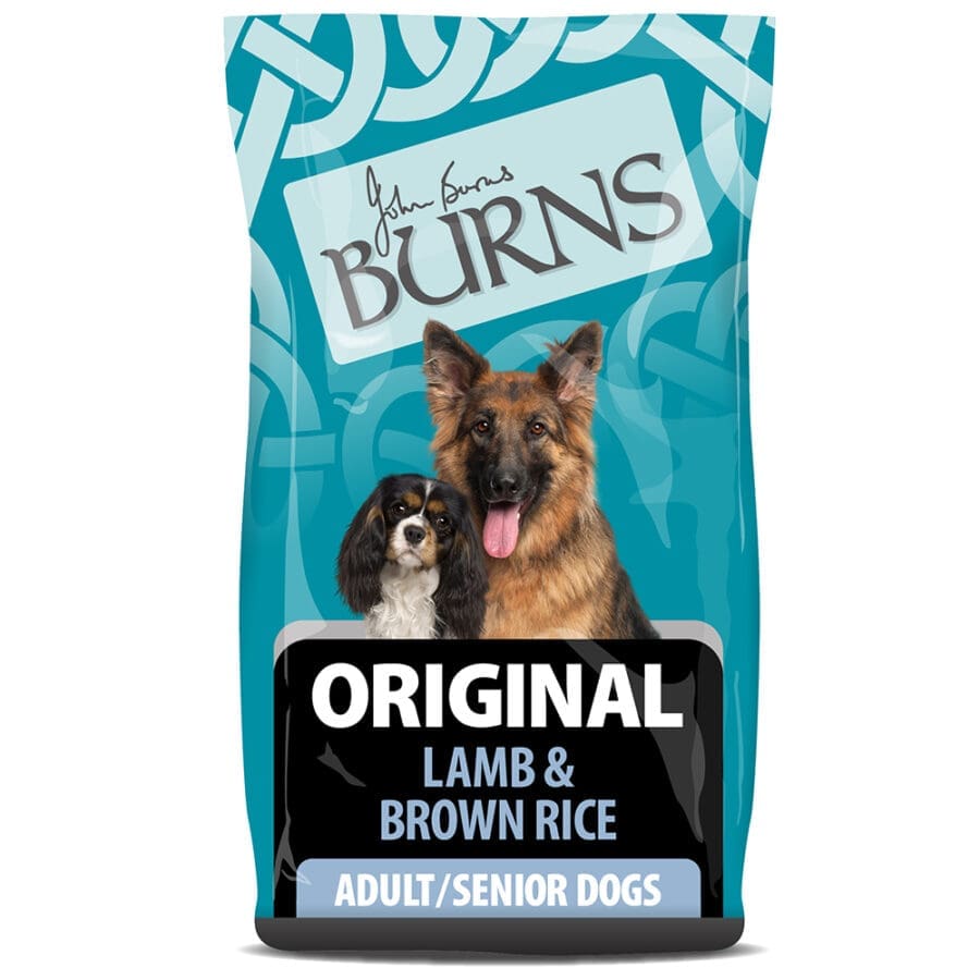 Burns Original Lamb & Rice Dry Dog Food 2kg 6kg 12kg