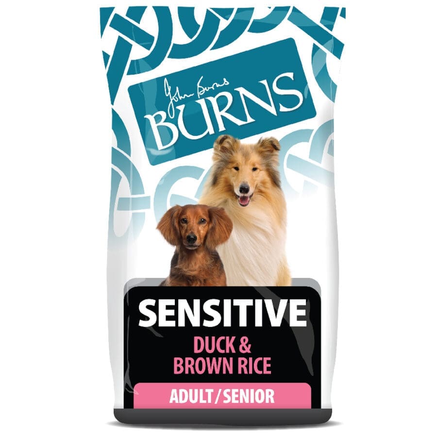 Burns Sensitive Duck & Rice Dry Dog Food 2kg 6kg 12kg