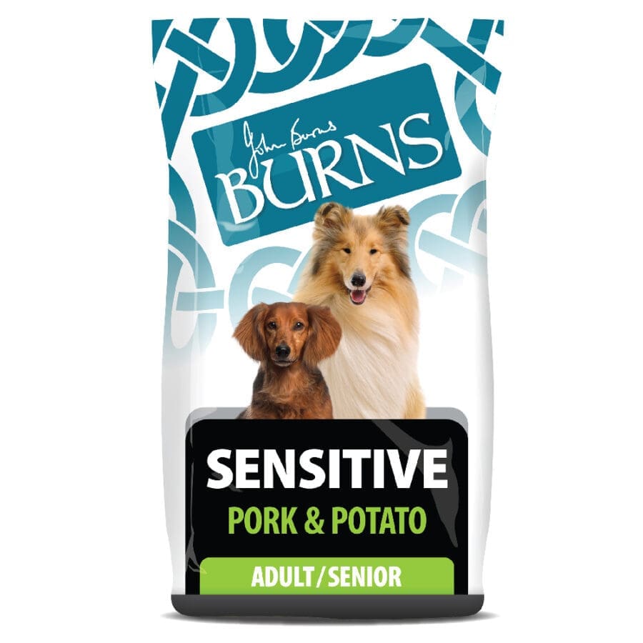Burns Sensitive Pork & Potato Dry Dog Food 2kg 6kg 12kg