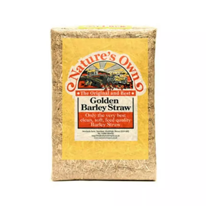 Natures Own Golden Barley Straw for Small Animals 2kg