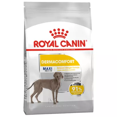 Royal Canin Maxi Dermacomfort Dried Dog Food (Various)