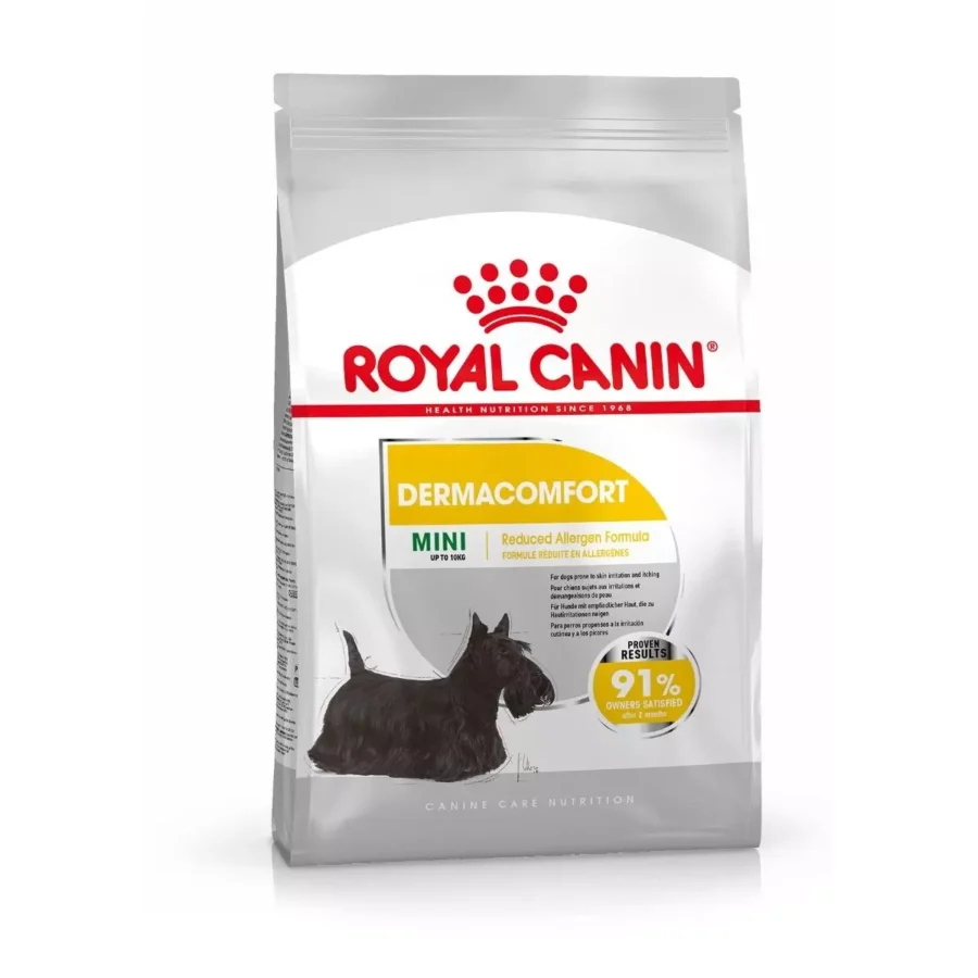 Royal Canin Mini Dermacomfort Dried Dog Food (Various)
