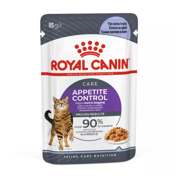 Royal Canin Appetite Control Wet Pouch Cat Food (Singles or Box, Various)