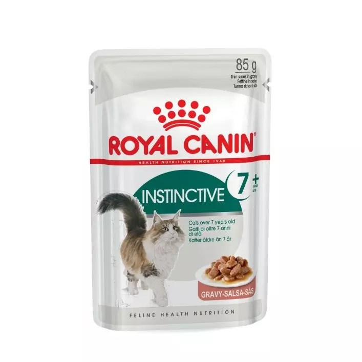 Royal Canin Instinctive 7+ Wet Cat Food Pouch (Various)