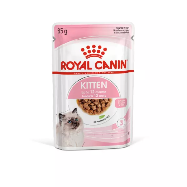 Royal Canin Wet Pouch Kitten Food (Singles or Box, Various)