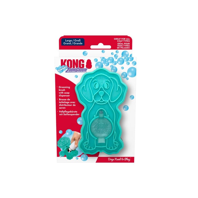 Kong ZoomGroom Bubbles Lg
