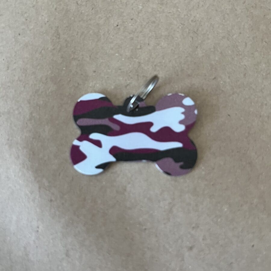Camo Bones Pet Tag (Various)