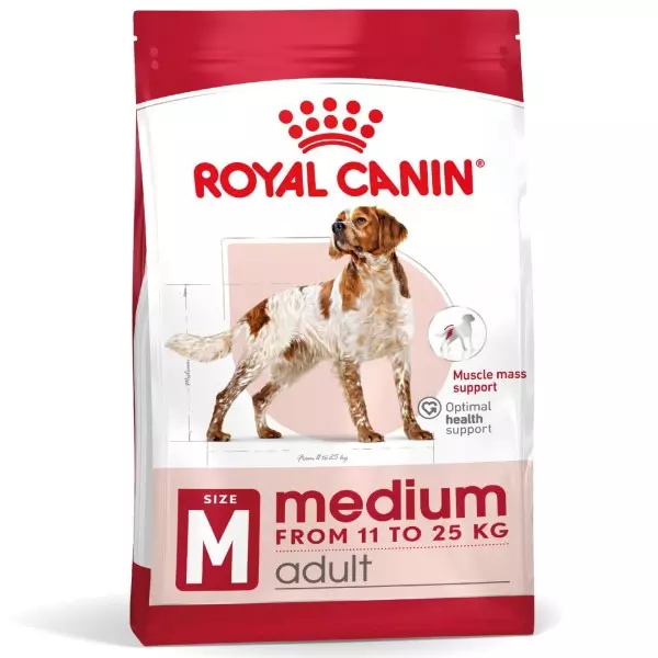 Royal Canin Adult Dry Dog Food Medium (Various)