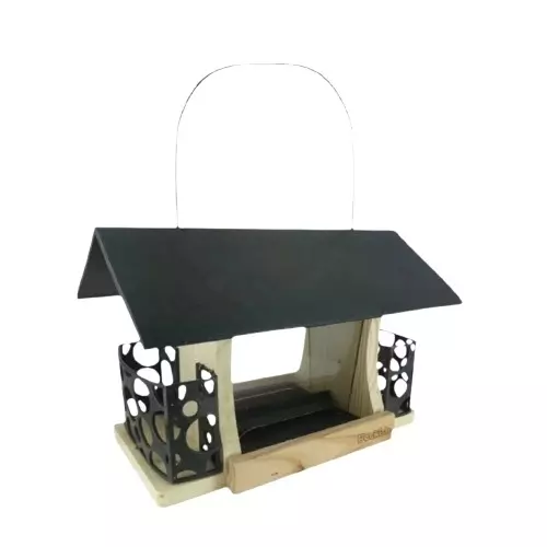 Peckish Wild Bird Wooden Multi Bird Feeder