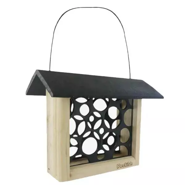 Peckish Wooden Wild Bird Suet Cake Feeder
