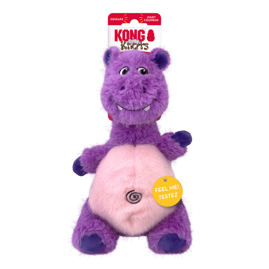 Kong Knots Belly Hippo Medium / Large