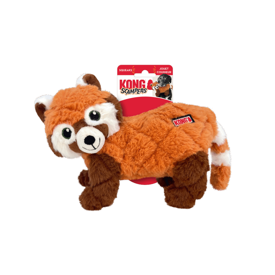 Kong Scampers Red Panda Medium