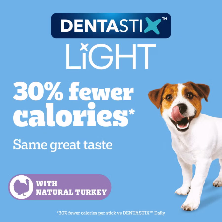 Pedigree Dentastix Light Daily Dental Chew Sticks (Various Sizes)