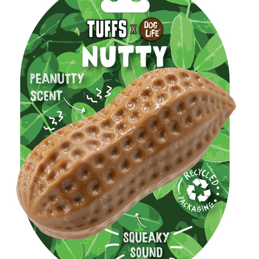 Dog Life Tuffs Nutty (Various Sizes) (Assorted Colours)