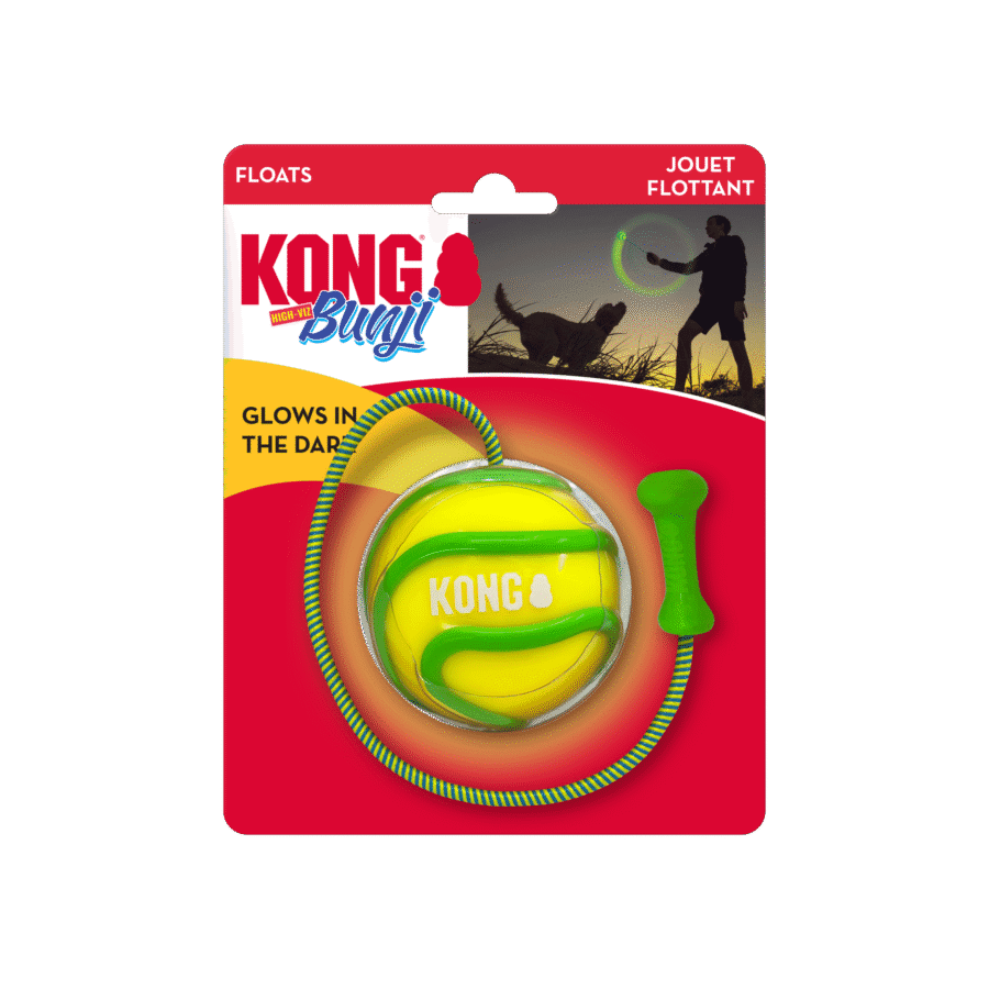 Kong Bunji High-Viz Ball Large (Assorted Colours)