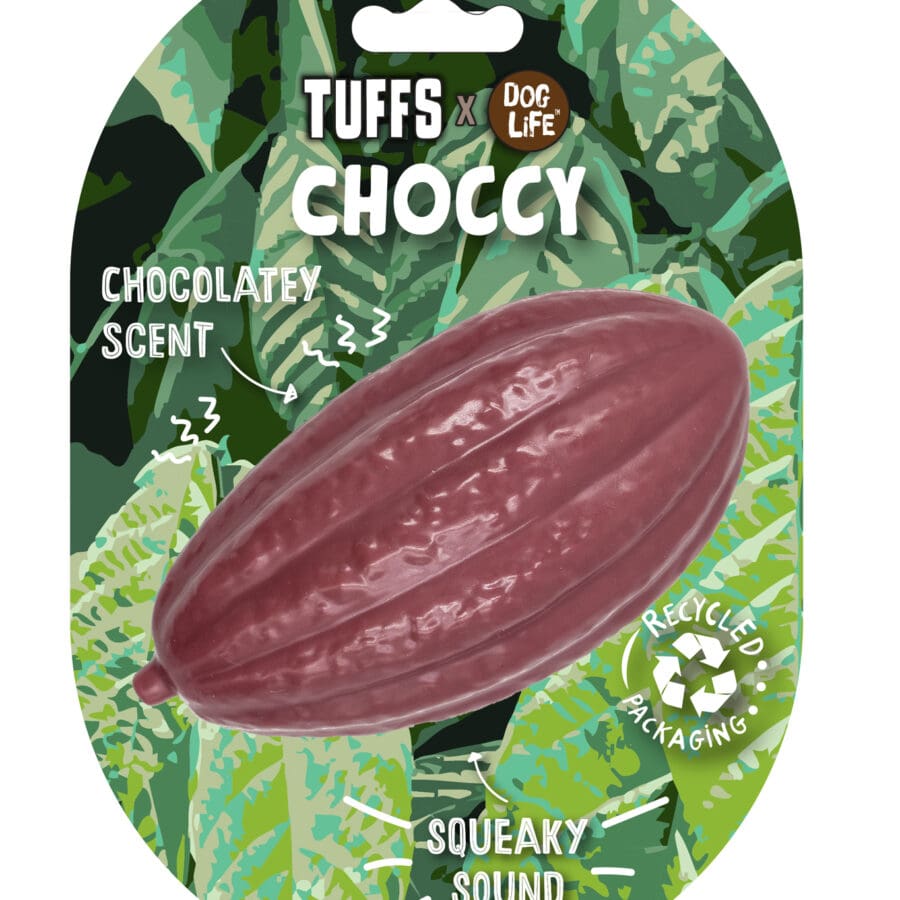 Dog Life Tuffs Choccy (Various Sizes) (Assorted Colours)