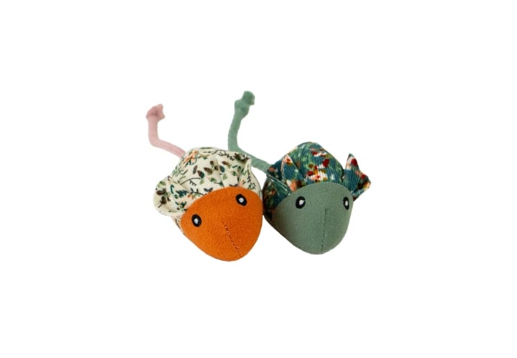 Ancol Fancy Pattern Mice Cat Toy