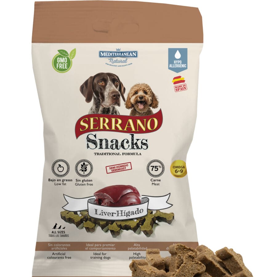 Serrano Snacks For Dogs 100g (Various Flavours)