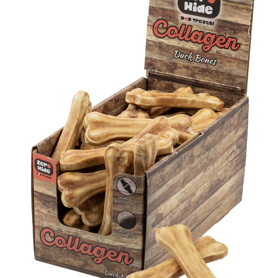 Zero Hide Collagen Duck Bones (Single)