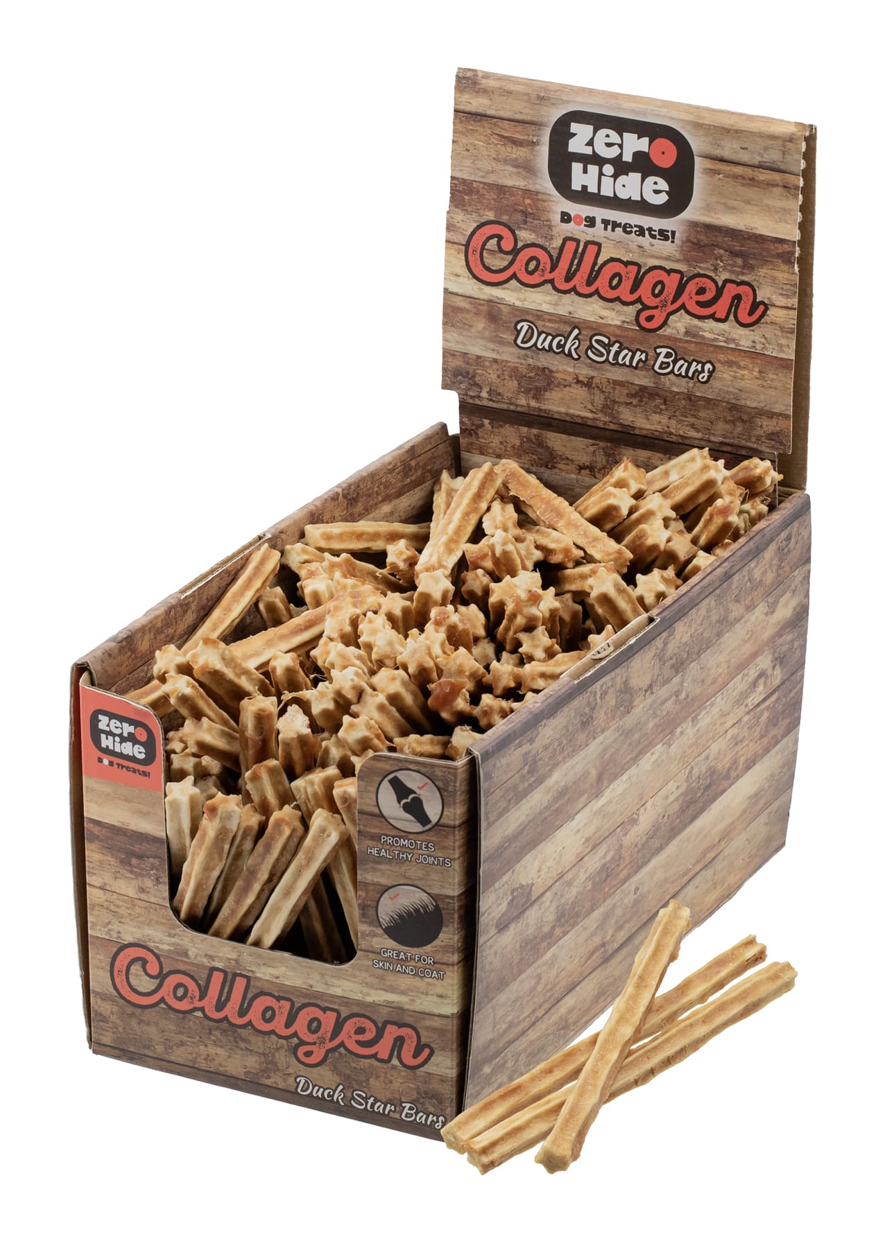 Zero Hide Collagen Duck Star Bars (Single)