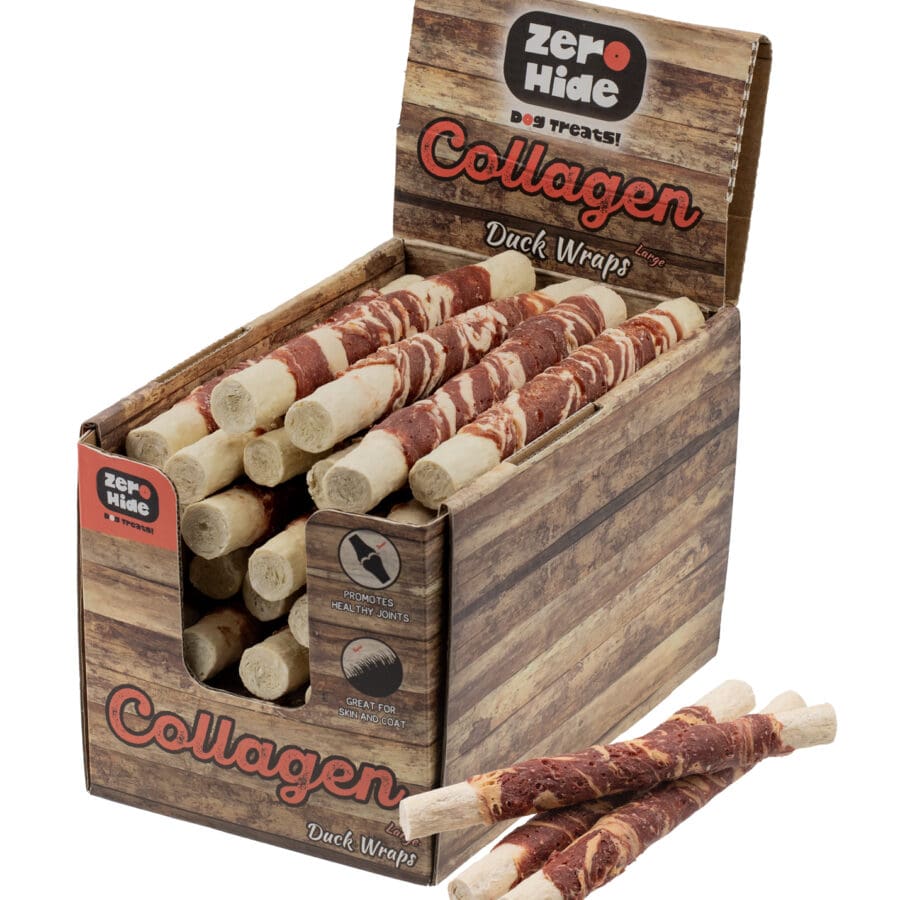 Zero Hide Collagen Duck Wraps Large (Single)