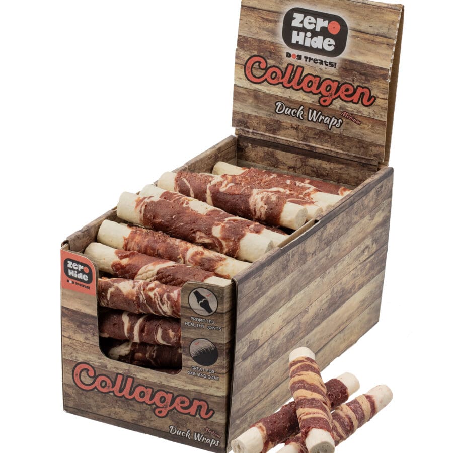 Zero Hide Collagen Duck Wraps Medium (Single)