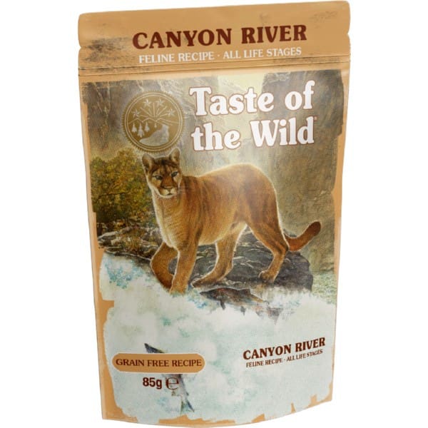 Taste of the Wild Canyon River Chunks and Gravy Cat Pouch 85g