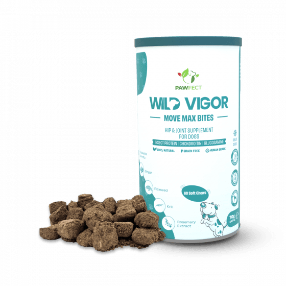 Pawfect Wild Vigor Hip & Joint Supplement For Dogs 70g