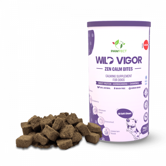 Pawfect Wild Vigor Calming Supplement For Dogs 70g