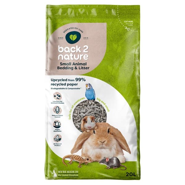 Back 2 Nature Small Animal Bedding and Litter (Various Sizes)