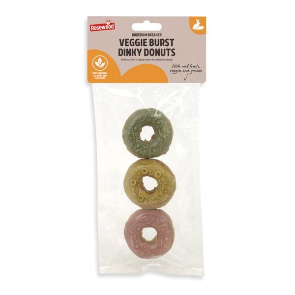 Rosewood Veggie Burst Dinky Donuts 3pc