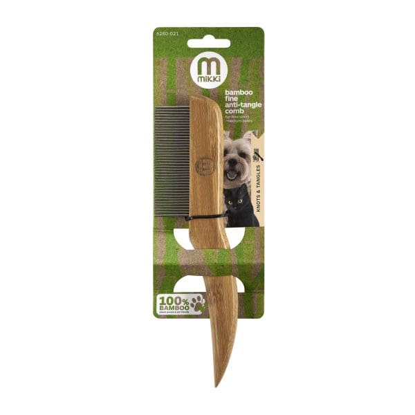 Mikki Bamboo Anti Tangle Comb Medium