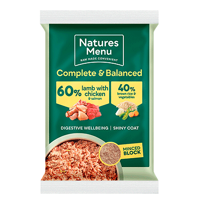 Natures Menu 60/40 Blocks 300g(Various Flavours)