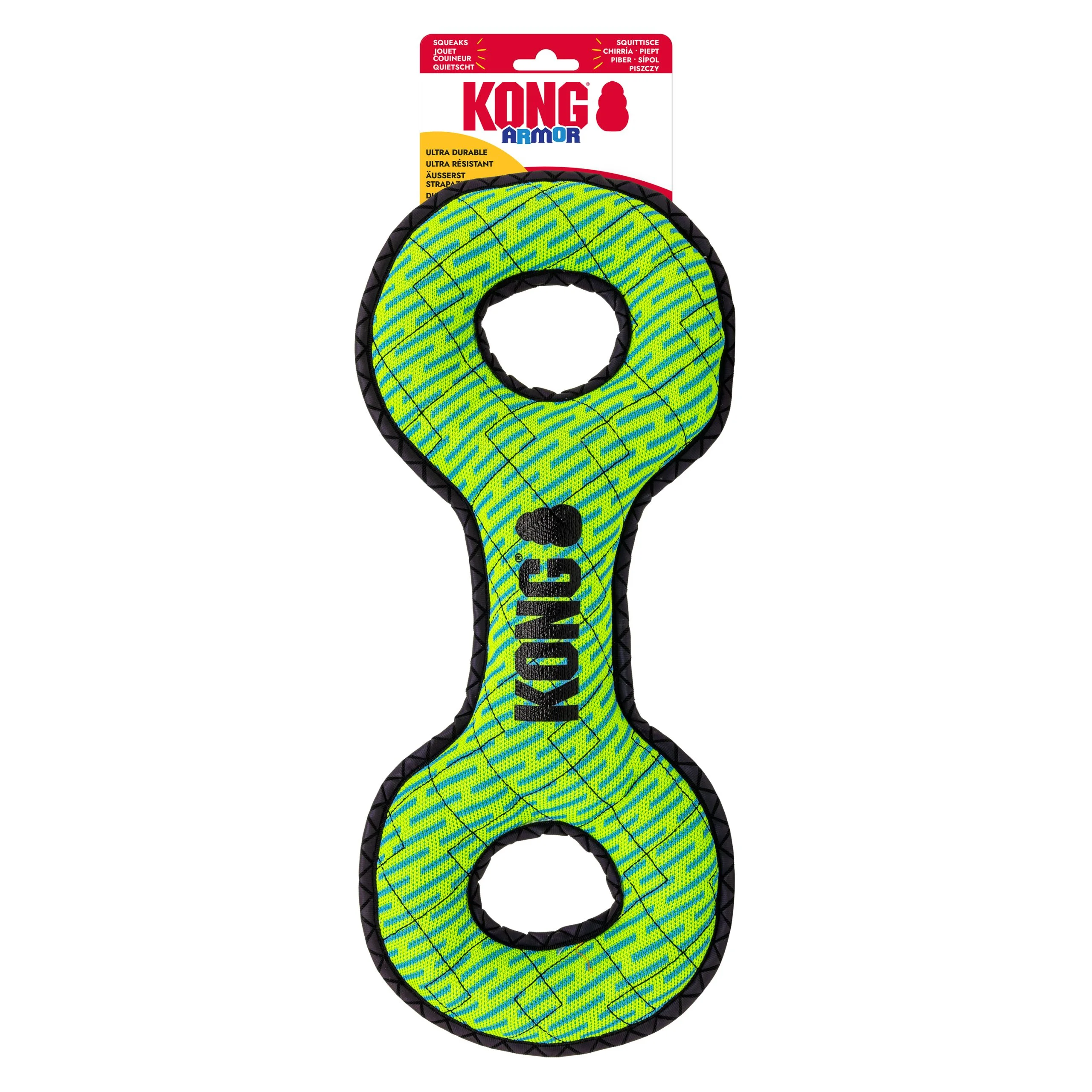 Kong Armor Double Tug Assorted Large (Assorted Colours)