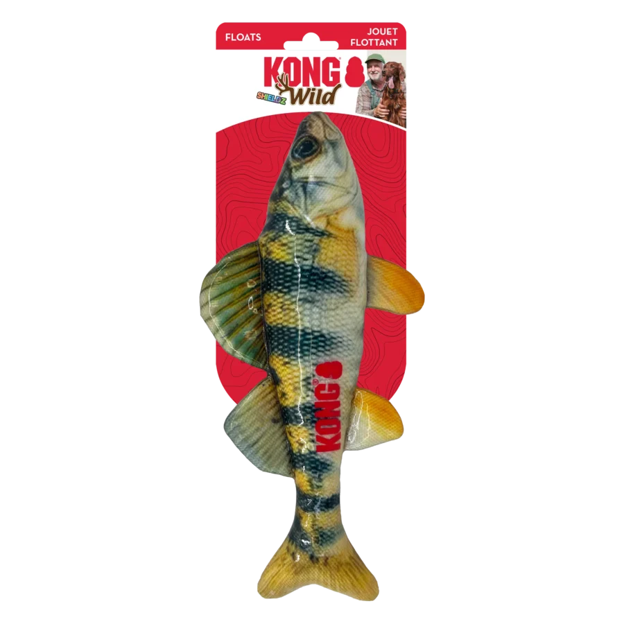 Kong Wild Shieldz Perch Durable Fetch Dog Toy Medium
