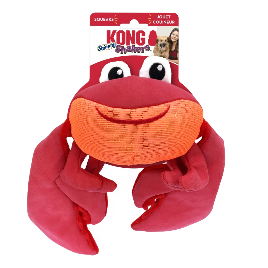 Kong Shakers Shimmy Crab Medium