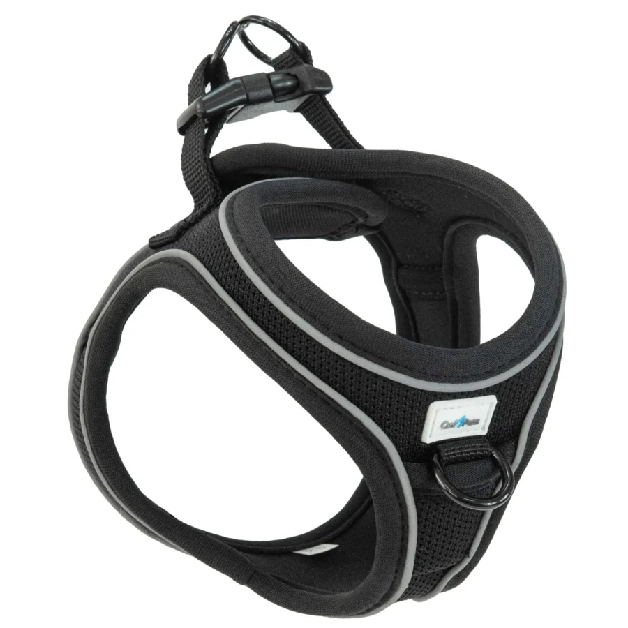 Gor Pets Soft Mesh Dog Harness Black (Various Sizes Available)