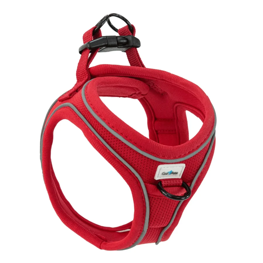 Gor Pets Soft Mesh Dog Harness Red (Various Sizes Available)