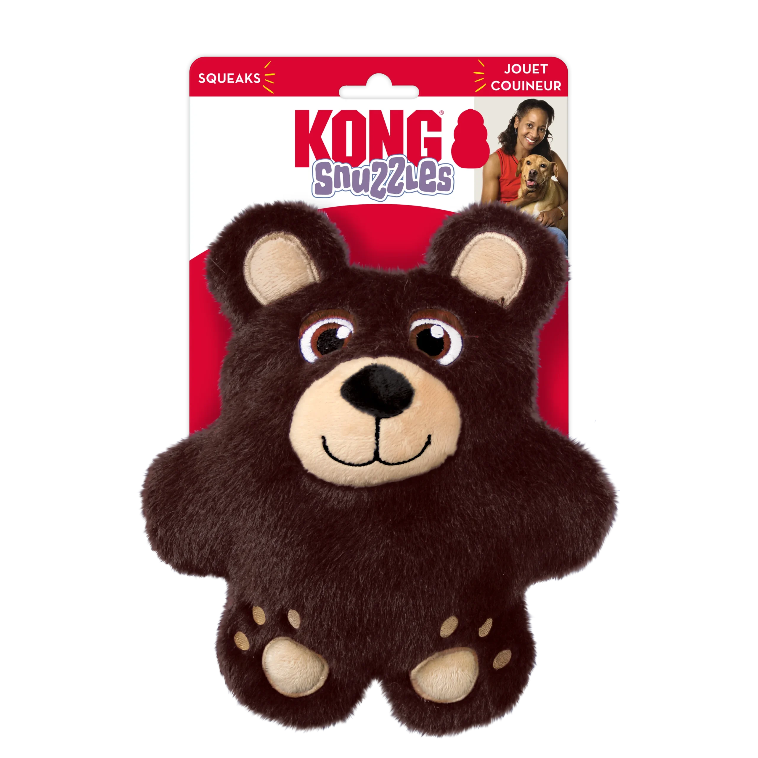 KONG SNUZZLES BEAR MEDIUM